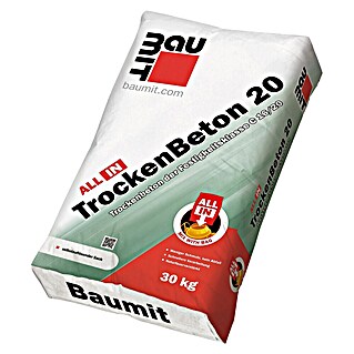 Baumit Trockenbeton ALL IN 20 (30 kg, Körnung: 0 mm - 8 mm)