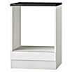 Optifit Oslo Herd-Umbauschrank Oslo 214 (60 x 60 x 84,8 cm, Weiß)