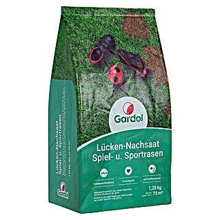Gardol Nachsaat-Rasen Spiel- & Sprot (1,25 kg, Saatgut ausreichend für: 75 m²)