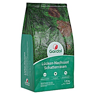 Gardol Nachsaat-Rasen Schatten (1,25 kg, Saatgut ausreichend für: 75 m²)