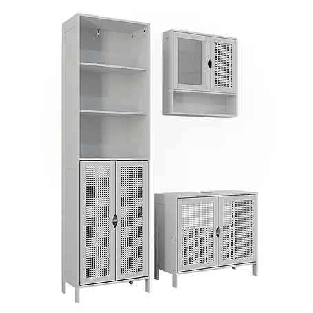Badmöbel-Set Liora 70 cm Weiß Art.-Nr. 59930