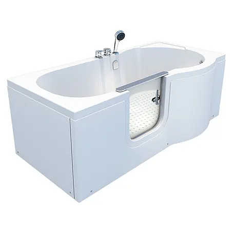 AcquaVapore  Badewanne Fertigdusche S12-EH-L