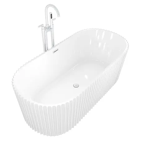 AcquaVapore  Freistehende Badewanne Fertigdusche F08-170-AF03