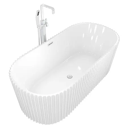 AcquaVapore  Freistehende Badewanne Fertigdusche F08-170-AF05