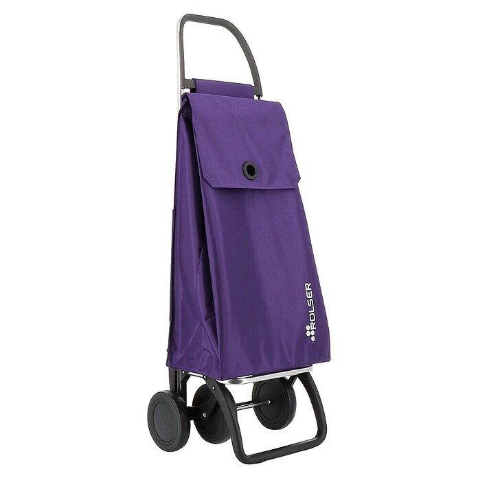 Rolser Carro de la compra Akanto MF 4 (L x An x Al: 41 x 117 x 56 cm, Capacidad de carga: 40 kg, Morado) | BAUHAUS