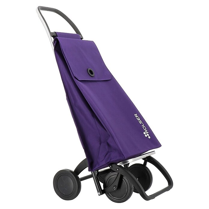 Rolser Carro de la compra Akanto MF 4 (L x An x Al: 41 x 117 x 56 cm, Capacidad de carga: 40 kg, Morado) | BAUHAUS