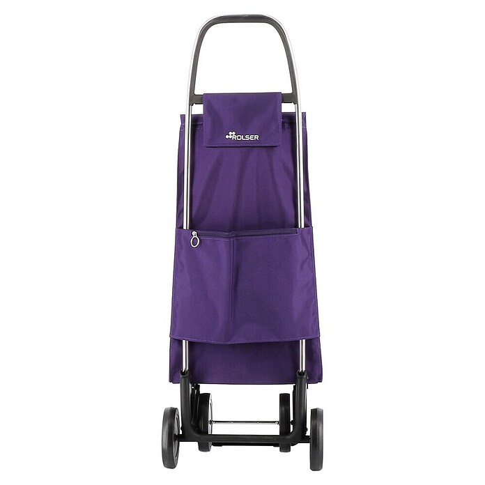 Rolser Carro de la compra Akanto MF 4 (L x An x Al: 41 x 117 x 56 cm, Capacidad de carga: 40 kg, Morado) | BAUHAUS