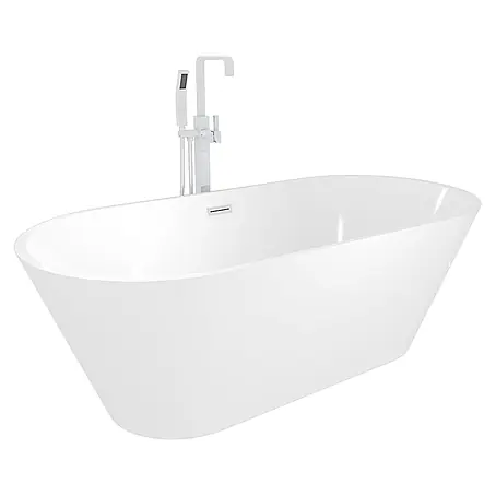AcquaVapore  Freistehende Badewanne Fertigdusche F01-170-AF05