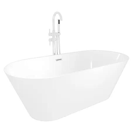 AcquaVapore  Freistehende Badewanne Fertigdusche F01-170-AF04