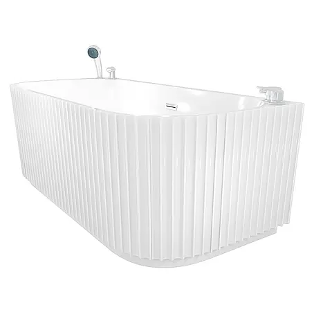 AcquaVapore  Freistehende Badewanne Fertigdusche F07-170-K