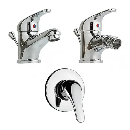 KV Badarmaturen für Waschtisch, Bidet und Unterputz-Dusche | Enter