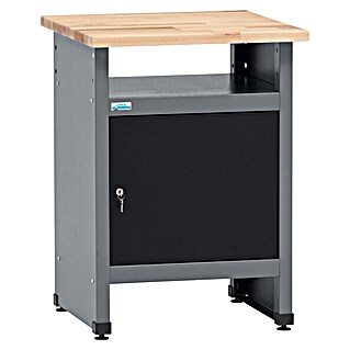 Küpper Stranska miza delovnega pulta (Do x Š: 60 x 60 cm, Delovna višina: 84 cm, Črna)