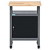 Küpper Stranska miza delovnega pulta  (Do x Š: 60 x 60 cm, Delovna višina: 84 cm, Črna) | Delovni pulti | Oprema za delavnice | Orodja in stroji | Izdelki | BAUHAUS