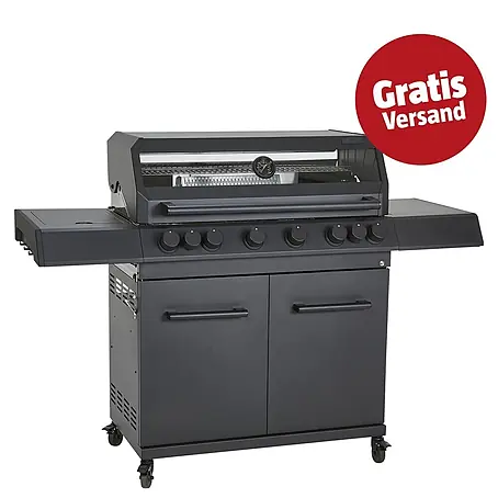 Kingstone KMS Gasgrill Cliff 6500 Beast Black Edition
