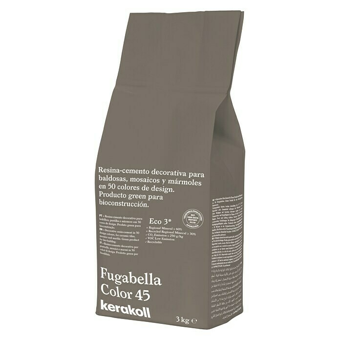 Kerakoll Sellador de resina - cemento Fugabella (Tono de color: 45, 3 kg)