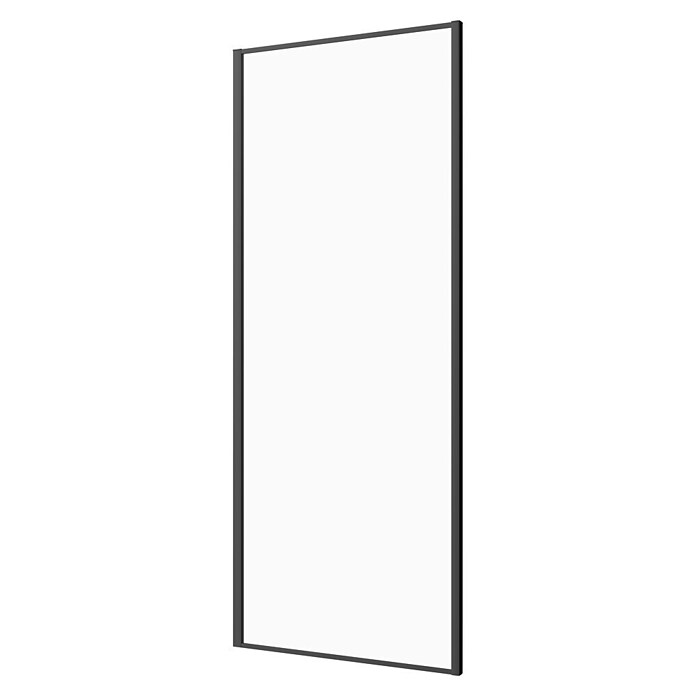 Sanotechnik Tuš stena fiksni del Slim Line  (100 x 200 cm, Debelina: 6 mm, Črna) | Tuš stene | Tuš kabine | Tuširanje | Kopalnica in sanitarije | Izdelki | BAUHAUS