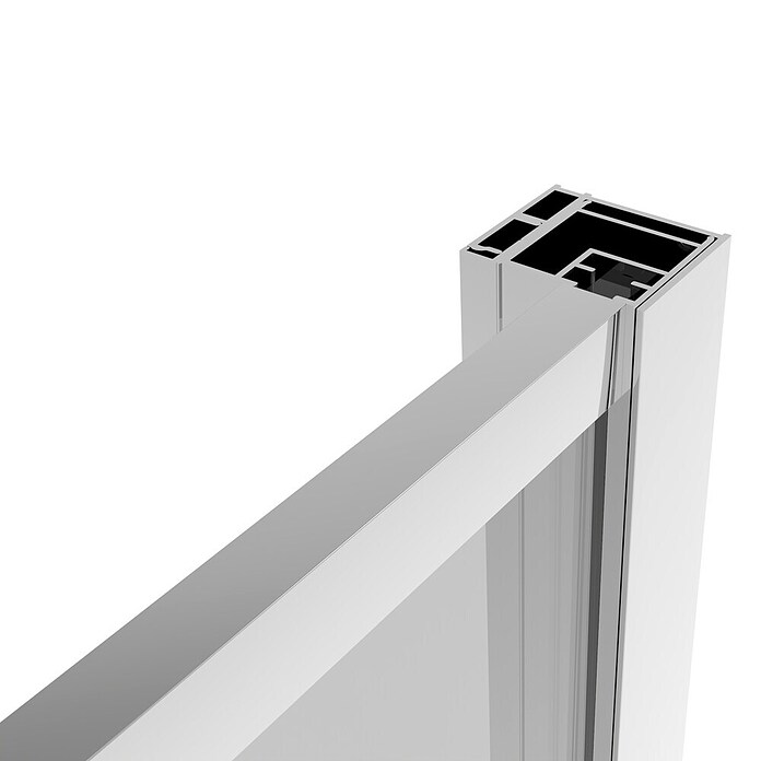 Sanotechnik Tuš stena fiksni del Slim Line  (90 x 200 cm, Debelina: 6 mm, Krom) | Tuš stene | Tuš kabine | Tuširanje | Kopalnica in sanitarije | Izdelki | BAUHAUS