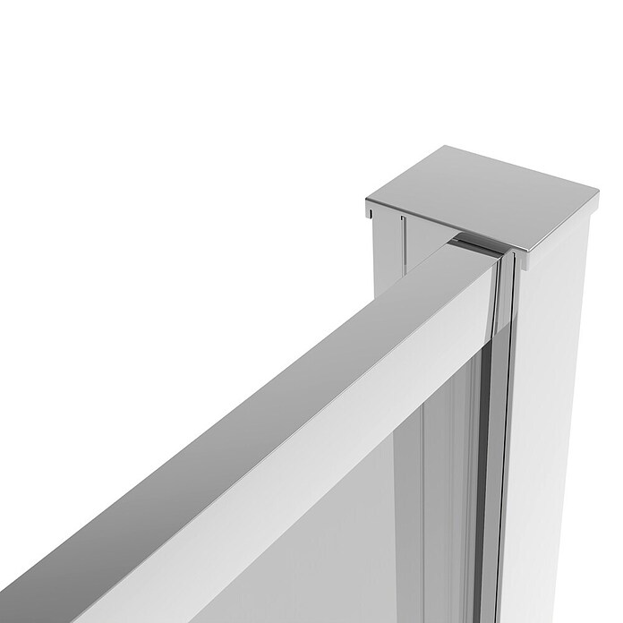 Sanotechnik Tuš stena fiksni del Slim Line  (90 x 200 cm, Debelina: 6 mm, Krom) | Tuš stene | Tuš kabine | Tuširanje | Kopalnica in sanitarije | Izdelki | BAUHAUS