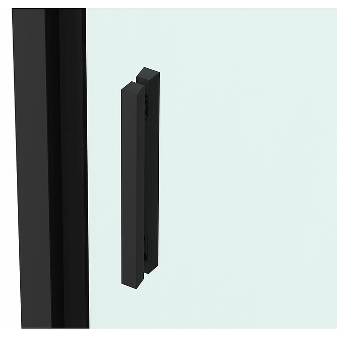 Sanotechnik Zložljiva vrata za tuš kabino Slim Line  (80 x 200 cm, Črna, Vgradne dimenzije: 78-82 cm) | 3673 - Falttür | DADB - Duschabtrennungen | DAD - Badausstattung | DA - Badausstattung/Bäderwelt | D - Sanitär | BAUHAUS