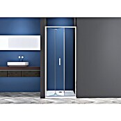 Sanotechnik Zložljiva vrata za tuš kabino Slim Line  (80 x 200 cm, Krom, Vgradne dimenzije: 78-82 cm) | 3673 - Falttür | DADB - Duschabtrennungen | DAD - Badausstattung | DA - Badausstattung/Bäderwelt | D - Sanitär | BAUHAUS