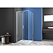 Sanotechnik Zložljiva vrata za tuš kabino Slim Line  (80 x 200 cm, Krom, Vgradne dimenzije: 78-82 cm) | 3673 - Falttür | DADB - Duschabtrennungen | DAD - Badausstattung | DA - Badausstattung/Bäderwelt | D - Sanitär | BAUHAUS