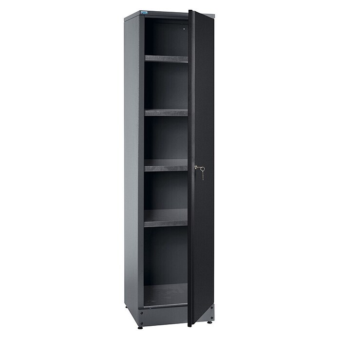Küpper Visoka omara  (Do x Š x V: 45 x 45,5 x 180 mm, Število vrat: 1 kos, Število polic: 4 kos) | Omare za orodja | Delavniške omarice | Oprema za delavnice | Orodja in stroji | Izdelki | BAUHAUS