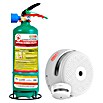 Simonrack Ecofire Extintor de incendios + detector de humos Basic (2 l) | BAUHAUS