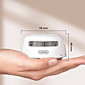 Simonrack Ecofire Detector de humo Smart (Diámetro: 78 cm, Duración de batería: 1 años, Señal de alarma: 85 dB) | BAUHAUS