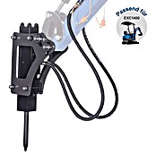 Scheppach Martillo demoledor (Acero, Con sistema hidráulico, Específico para: Miniexcavadora Scheppach EXC1400) | BAUHAUS