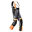 Bullstar Schnittschutzhose Proximo mit Hosenträger (Konfektionsgröße: 50, Orange/Anthrazit)