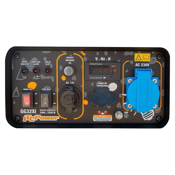 ITC Power Generador GG32XI (3 kW, Volumen del depósito: 10 l, Consumo: 1,83 l/h) | BAUHAUS