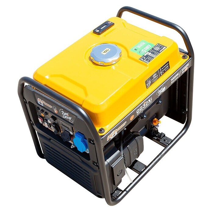 ITC Power Generador GG32XI (3 kW, Volumen del depósito: 10 l, Consumo: 1,83 l/h) | BAUHAUS