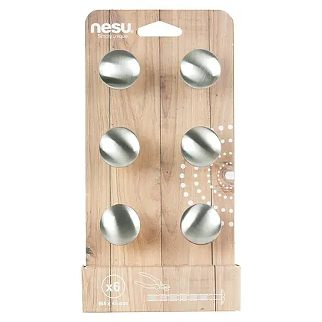 Nesu  Pomo para muebles 25316 6 uds.
