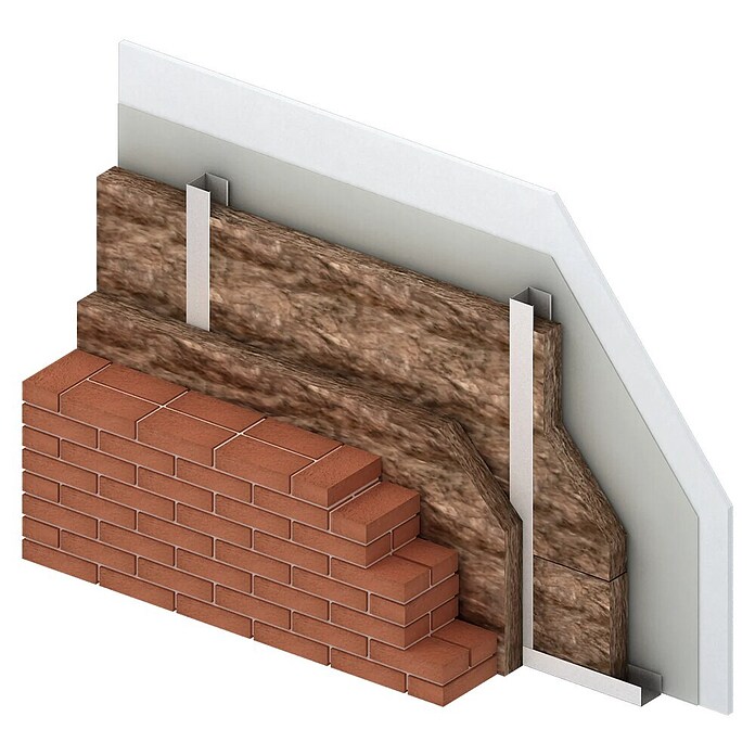Knauf Insulation Glaswol Ultracoustic (l x b x d: 125 x 60 x 4,5 cm, 1,2 W/(m²K), Thermische geleidbaarheid: 0,044 W/(mK)) | BAUHAUS
