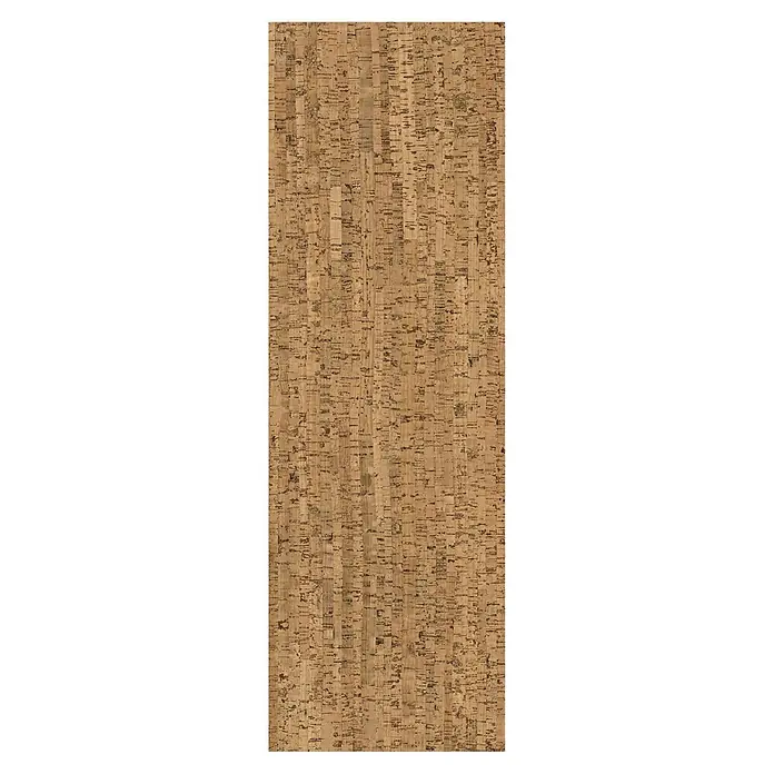 Corklife Studiostyle Korkboden - Sagres, 905 x 295 x 10,5 mm - Strukturierte Naturkorkoberfläche mit vertikalem Streifenmuster.