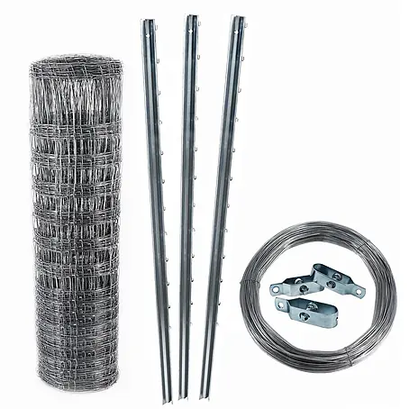 Aquagart  Zaun-Set 100m 200 22 15 Wildzaun Forstzaun Weidezaun