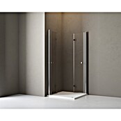 BAUHAUS Kotni tuš Light Bifold  (89 x 89 x 190 cm, Brez premaza, Srebrne barve, Debelina stekla: 5 mm) | 3666 - Diagonaleinstieg | DADB - Duschabtrennungen | DAD - Badausstattung | DA - Badausstattung/Bäderwelt | D - Sanitär | BAUHAUS