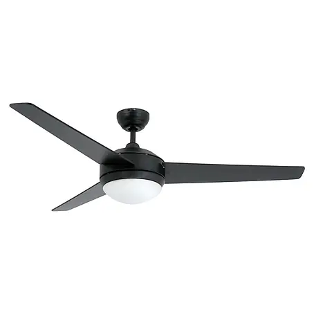Vam  Deckenventilator VEGALIGHT schwarz 132 CM