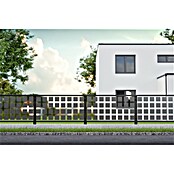 SunElements Zaun-Set mit 2 Photovoltaikmodulen (L x B x H: 14 x 352 x 150 cm, Anthrazit metallic) | BAUHAUS