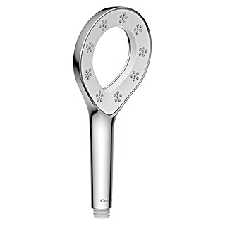 Camargue Ročna prha Bari (Število funkcij: 1 kos, Premer: 12 cm, Krom/bela)