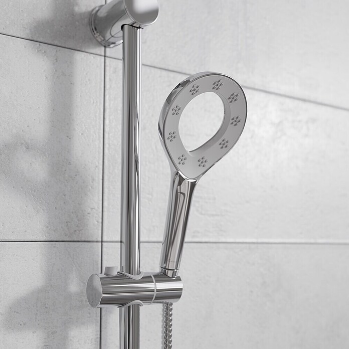 Camargue Ručna tuš slušalica Bari  (Broj funkcija: 1 Kom., Promjer: 12 cm, Bijela) | BAUHAUS