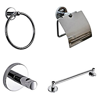 Bath Stage Set de baño B-Smart (5 pzs., Cromo, Brillante)