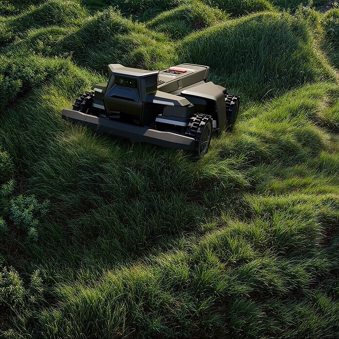 Segway Robotska kosilnica Navimow X450 AWD EU  (5.000 m², Širina reza: 43 cm, Satelitska navigacija, RTK) | 7261 - Mähroboter | IAEA - Rasenmäher | IAE - Gartenmotorgeräte | IA - Gartenhartware | I - Stadtgarten | BAUHAUS