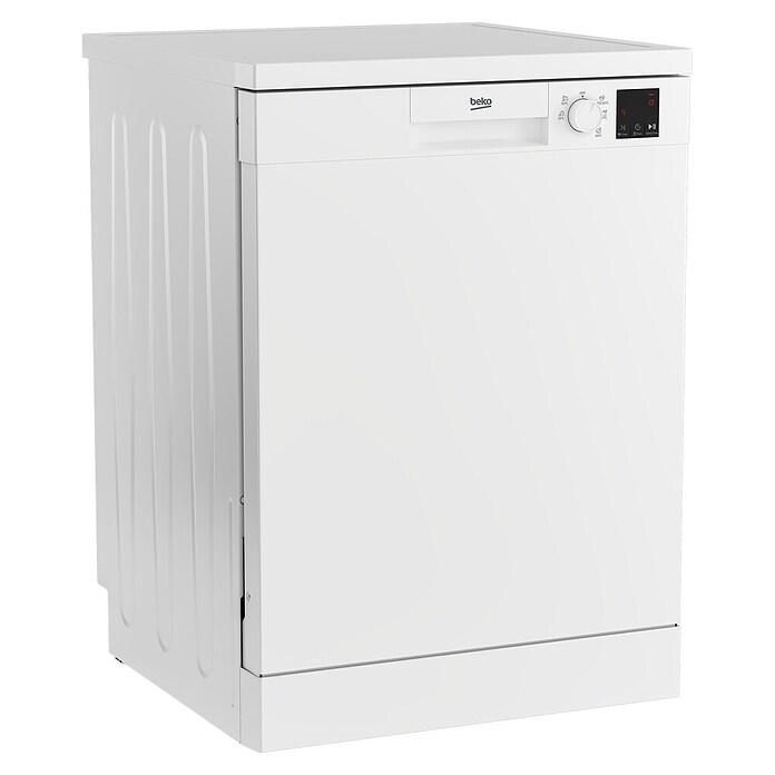 Beko Lavavajillas libre instalación DVN05320W (Ancho: 59,8 cm, 13 ud., Consumo de agua por uso: 12,9 l) | BAUHAUS
