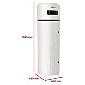 Ariston Bomba de calor Nuos Plus S2 Wifi FS (200 l, 1.800 W) | BAUHAUS