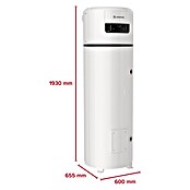 Ariston Bomba de calor Nuos Plus S2 Wifi FS (250 l, 1.800 W) | BAUHAUS
