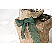 Windhager Jute-Gewebematte Wickelstreifen (L x B: 25 m x 10 cm, Grün)