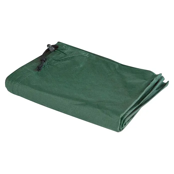 Windhager Winterschutzvlies - B x H: 75 cm x 1 m, Grün, Grammatur: 30 g/m², 3 Stk. - Grüner Beutel aus Vliesstoff mit Kordelzug, flach gefaltet.