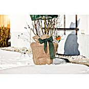 Windhager Jute-Gewebematte Wickelstreifen (L x B: 25 m x 10 cm, Grün)