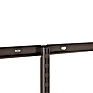 Elfa Classic by Elfa Hängeschiene (Länge: 153 cm, Passend für: Regalsystem Classic by Elfa, Zweilochsystem, Graphite) | BAUHAUS
